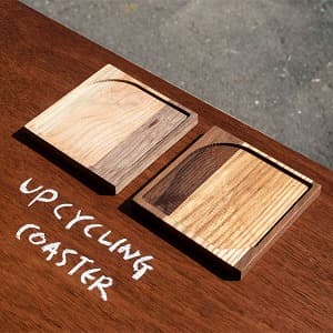 Upcycling coaster