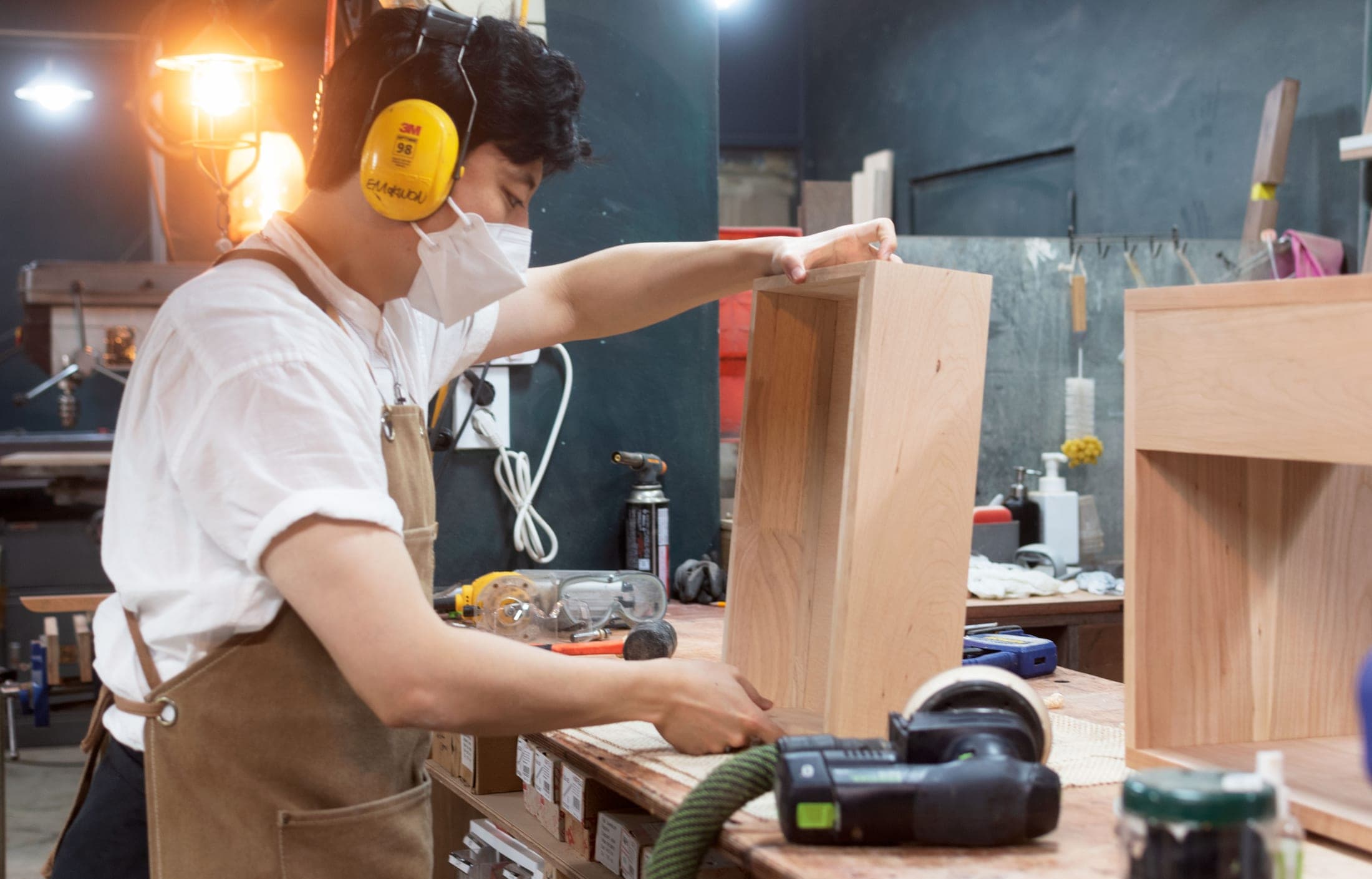 목공 취미반 수업 사진